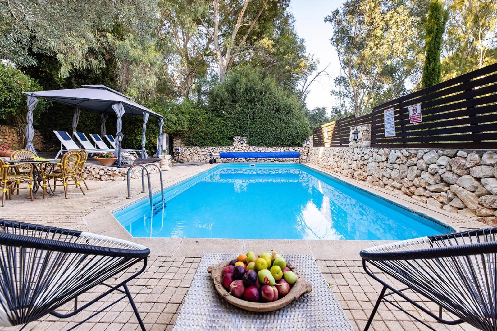 The House Rosh Pina - 2Brm With Pool Villa Екстериор снимка